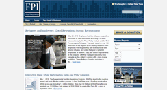 Desktop Screenshot of fiscalpolicy.org